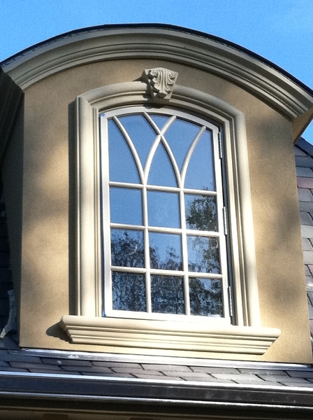 Exterior Home Stucco Window Trim