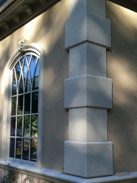 Exterior Stucco Design Installation